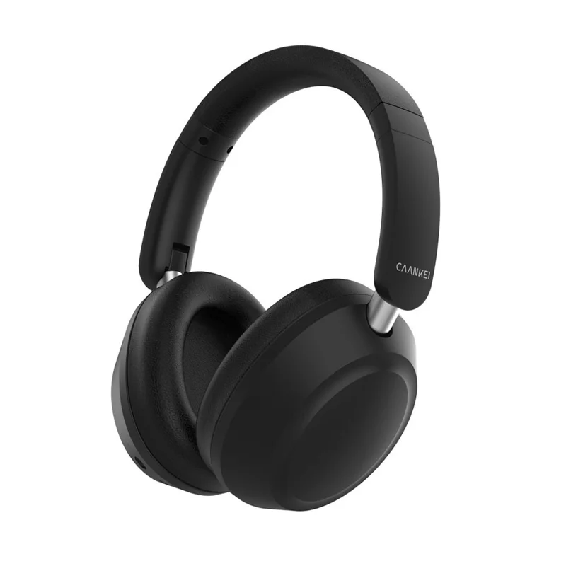CAANKEI Wireless Headphones Active Noise Cancelling Bluetooth-Compatible Headset Over-Ear - Black