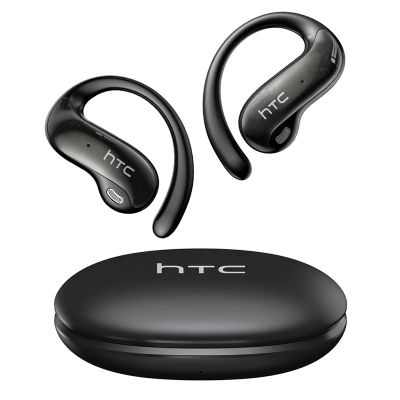 HTC NE19 OWS Wireless Headset High Definition Stereo Bluetooth-Compatible 6.0 Sports Earphones - Black