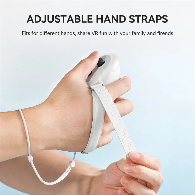 AMVR 4SHS1 For PICO 4 Ultra Controller Anti Slip Protective Cover with Knuckle Strap VR Gaming Grip Handle Protector