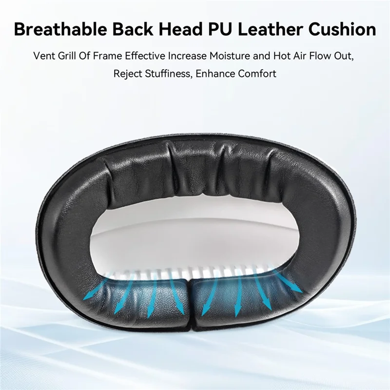 AMVR 4SHW1 voor PICO 4 Ultra VR-headset, set met gevoerd voorhoofdsteun en achterhoofdsteun