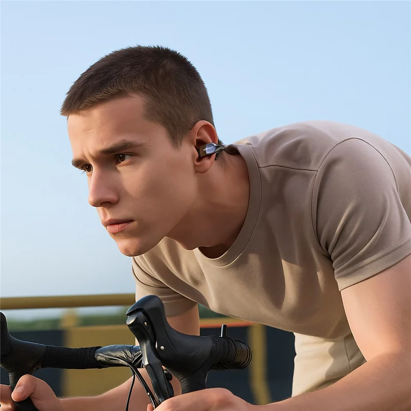 ACEFAST FA006 ACECLIP Pro Open Ear Wireless Earphones Dual Mic Noise Reduction Bluetooth-compatible Earbuds - Light Gold