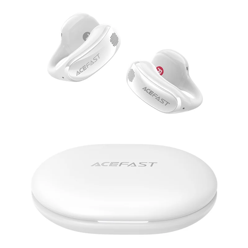 ACEFAST FA006 ACECLIP Pro Open Ear Wireless Earphones Dual Mic Noise Reduction Bluetooth-compatible Earbuds - White