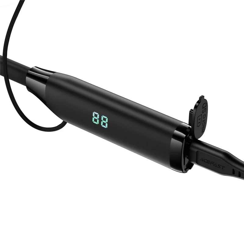 ACEFAST N7 Bluetooth-compatible Neckband Headphones Wireless Gaming Earphones with LED Display