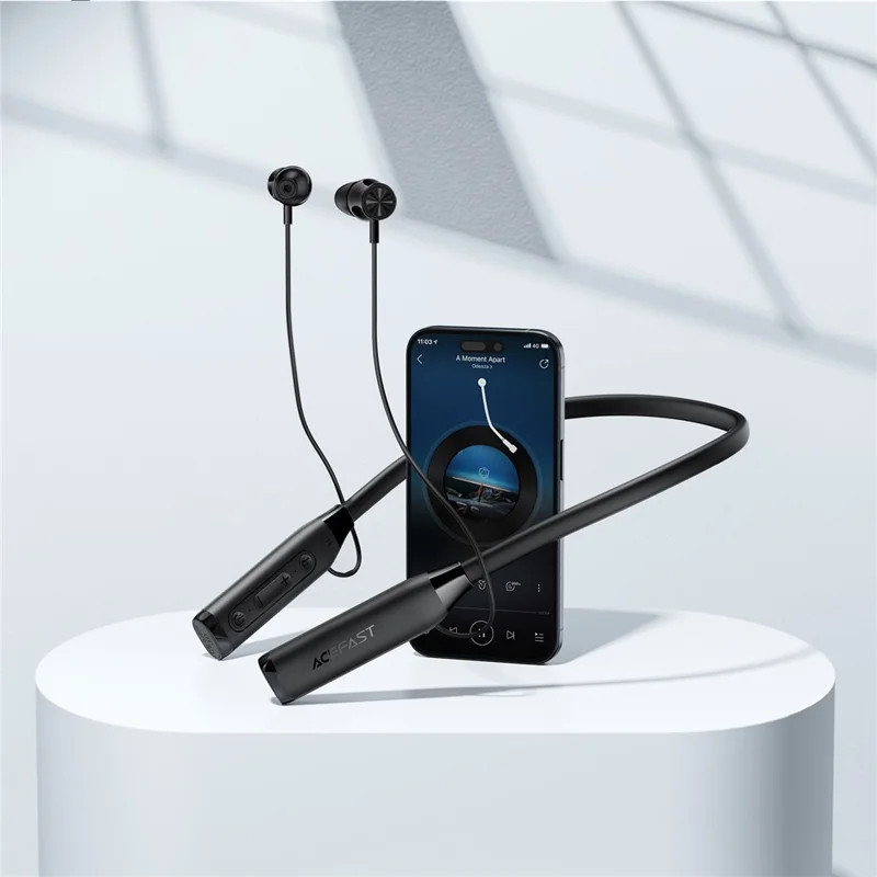 ACEFAST N7 Bluetooth-compatible Neckband Headphones Wireless Gaming Earphones with LED Display