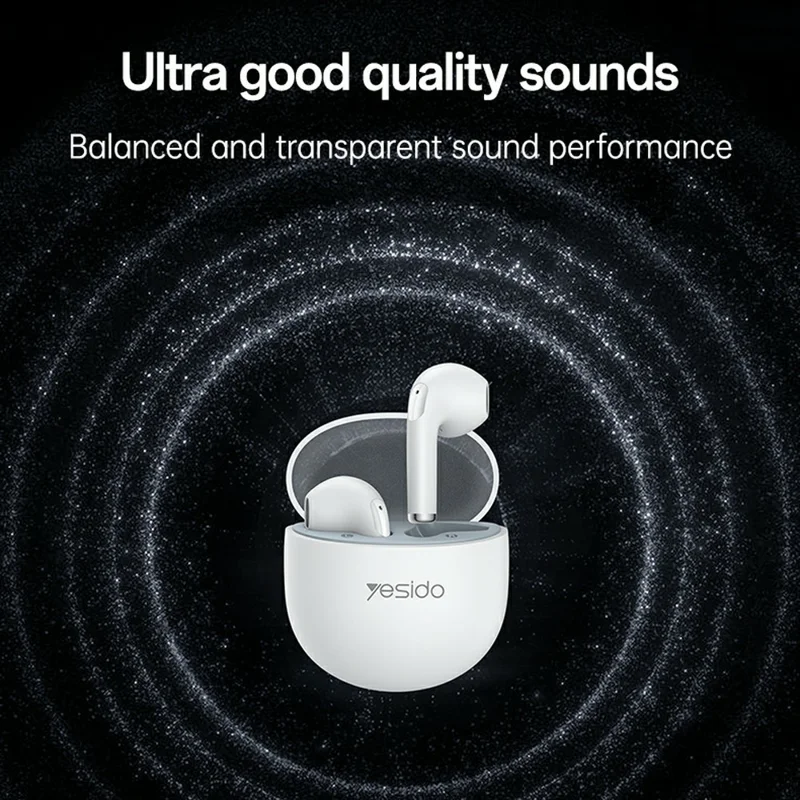 YESIDO TWS35 Semi In Ear Bluetooth-compatible Earbuds TWS Stereo Wireless Headphones