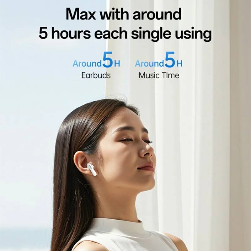 YESIDO TWS34 Bluetooth-compatible Earbuds Dual Mic ANC + ENC Noise Cancelling Touch Control Wireless Earphones