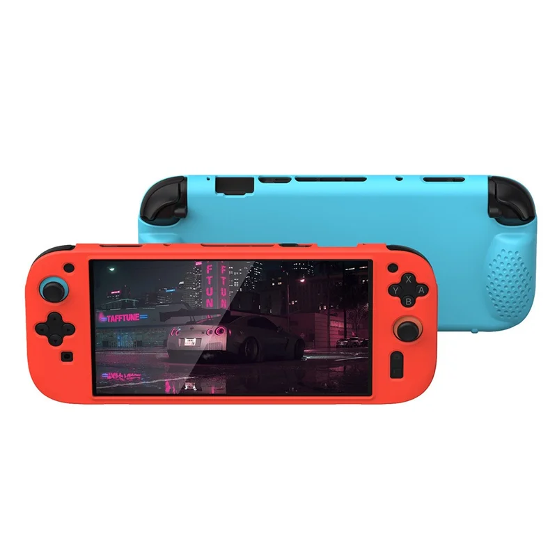 DOBE TNS-5171 For Nintendo Switch 2 Game Console Silicone Case Full Body Protection Cover - Red