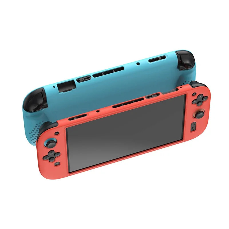 DOBE TNS-5171 For Nintendo Switch 2 Game Console Silicone Case Full Body Protection Cover - Red
