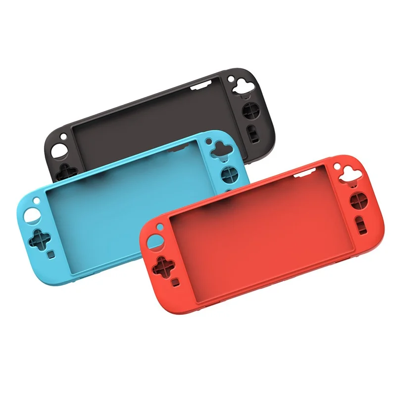 DOBE TNS-5171 For Nintendo Switch 2 Game Console Silicone Case Full Body Protection Cover - Red