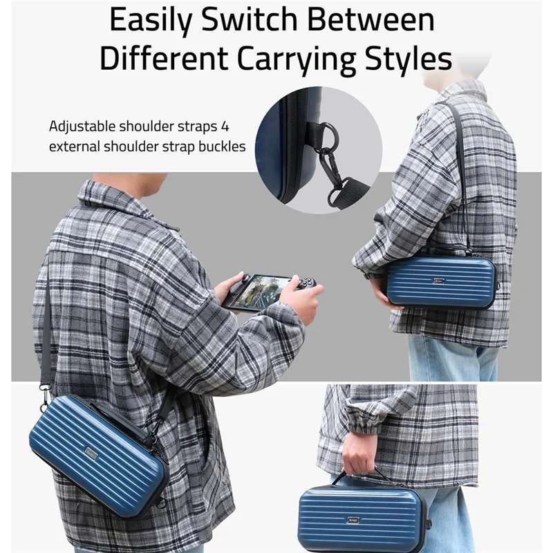 SYNTECH SYNM052 Portable Game Console Hard Shell Storage Case Protective Travel Carry Bag