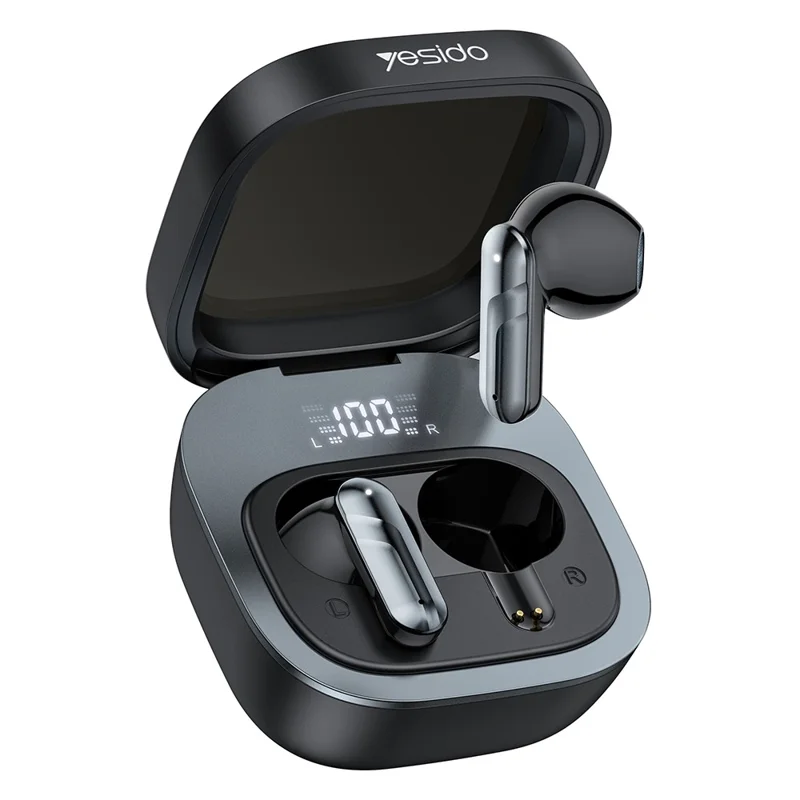 YESIDO TWS36 Wireless Bluetooth-compatible Earbuds Low Latency TWS Earbuds Semi In Ear Headphones