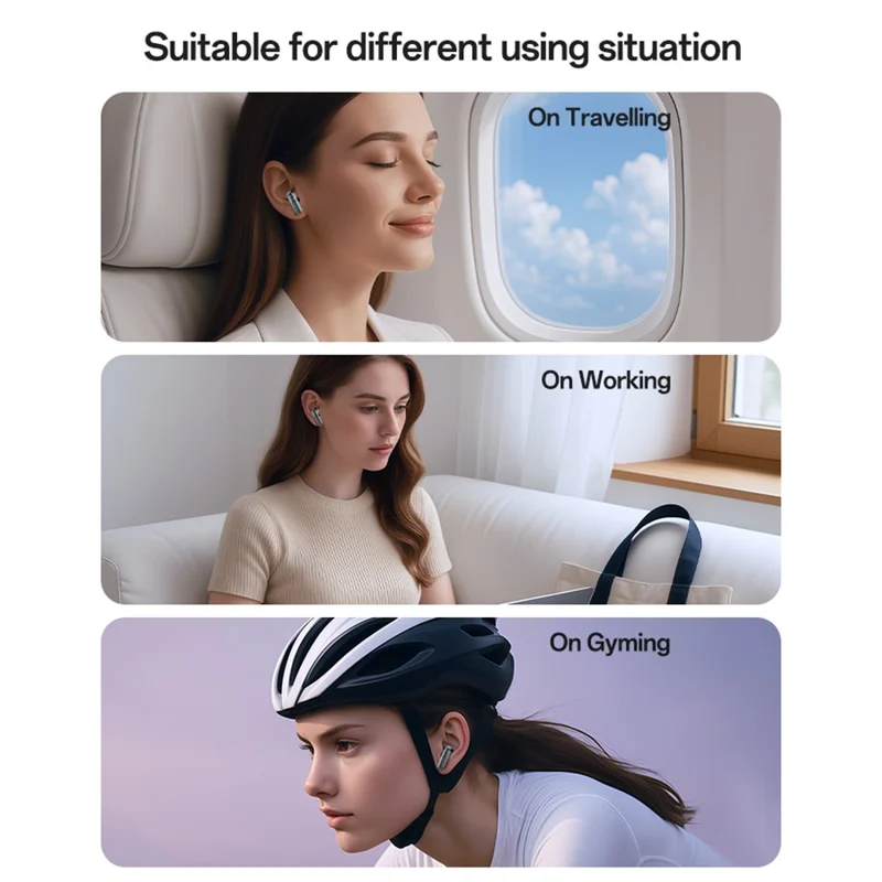 YESIDO TWS36 Wireless Bluetooth-compatible Earbuds Low Latency TWS Earbuds Semi In Ear Headphones