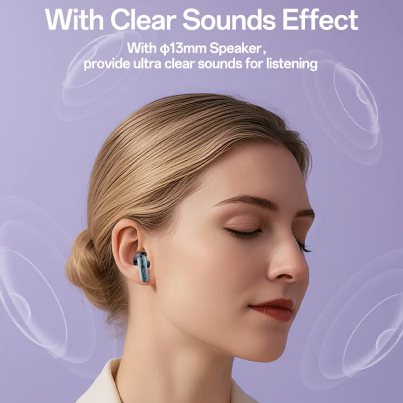 YESIDO TWS36 Wireless Bluetooth-compatible Earbuds Low Latency TWS Earbuds Semi In Ear Headphones