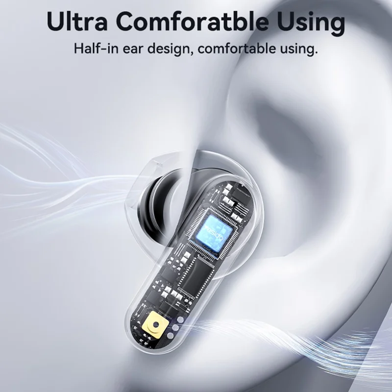 YESIDO TWS36 Wireless Bluetooth-compatible Earbuds Low Latency TWS Earbuds Semi In Ear Headphones