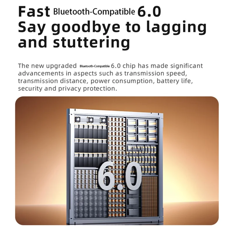 YU7 ENC Noise Reduction Wireless Headphones Clip On Sports Bluetooth-compatible Earphones - Black