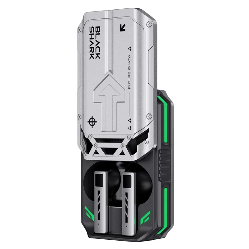 BLACK SHARK T11 ENC Riduzione del rumore Auricolari compatibili con Bluetooth Semi In Ear Bassa latenza Auricolari wireless - Grigio