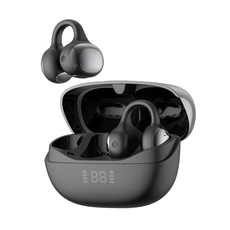 BUDI EP68B Wireless Open Ear Bluetooth-compatible Headphones ENC Noise Cancelling Clip Earbuds