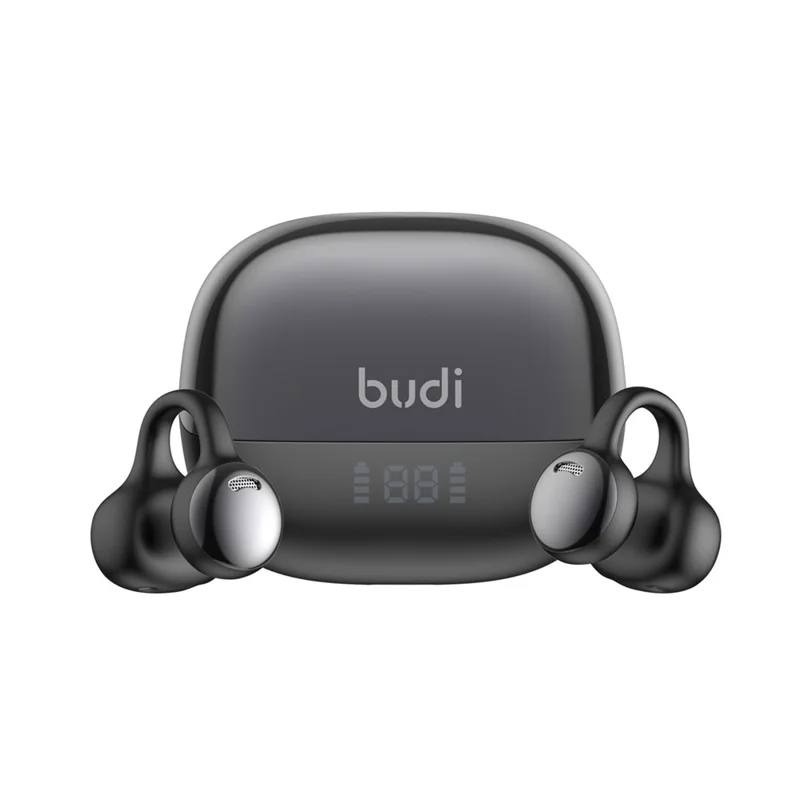 BUDI EP68B Wireless Open Ear Bluetooth-compatible Headphones ENC Noise Cancelling Clip Earbuds