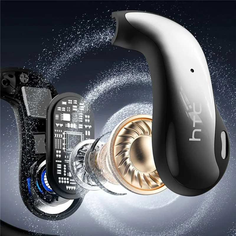 Auricolari wireless sportivi HTC NE30 OWS Bluetooth-compatibili V6.0 con bassi profondi e aperti - Nero