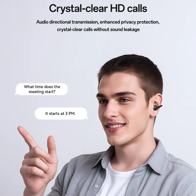 YESIDO YSP31 Écouteurs sans fil Open-Ear à clip Bluetooth compatibles Longue durée de batterie OWS