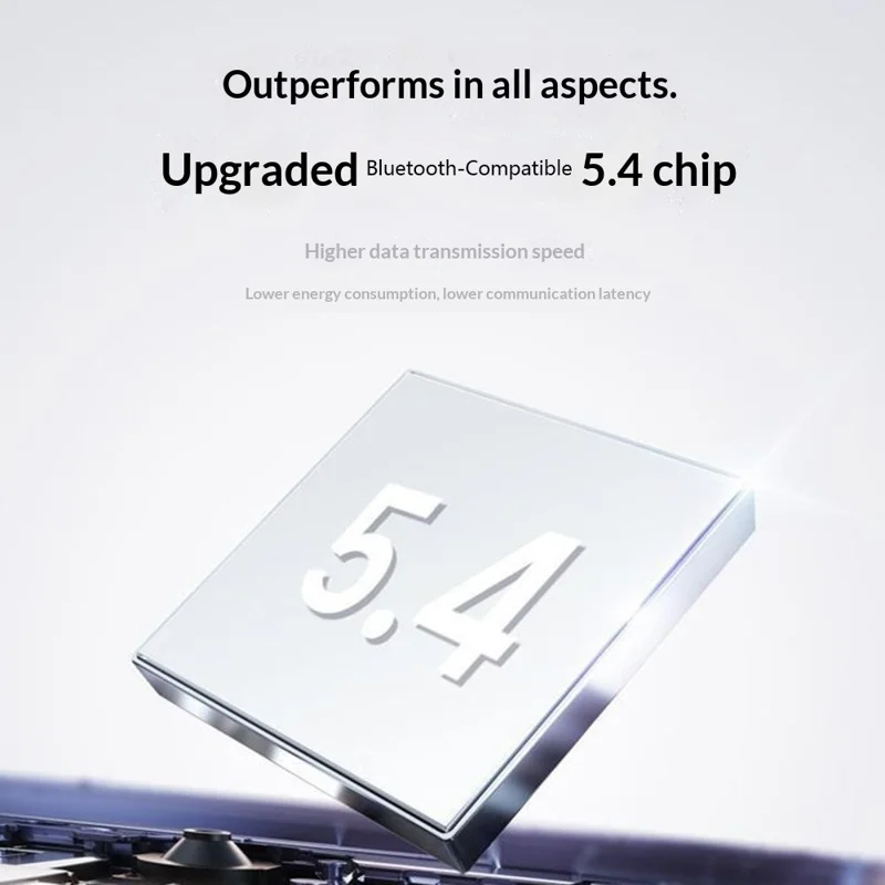 LENOVO ERAZER XF30 Écouteurs sans fil avec crochets d'oreille Son 360° Écouteurs ouverts Bluetooth Mode à faible latence pour le jeu et le streaming - Noir