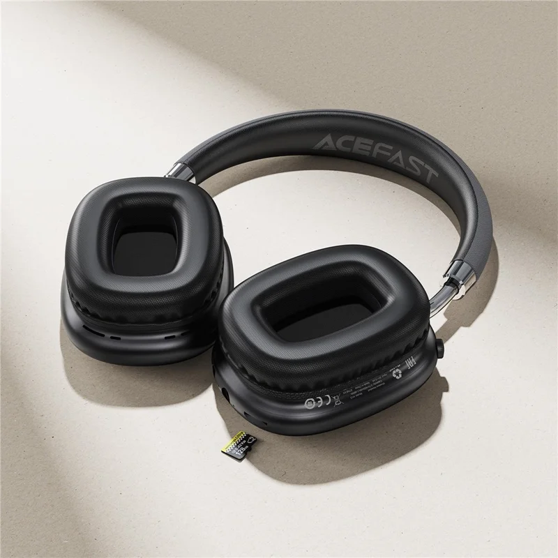 ACEFAST H13 Auscultadores Bluetooth-Compatible, Auriculares Over-Ear com Baixa Latência para Jogos