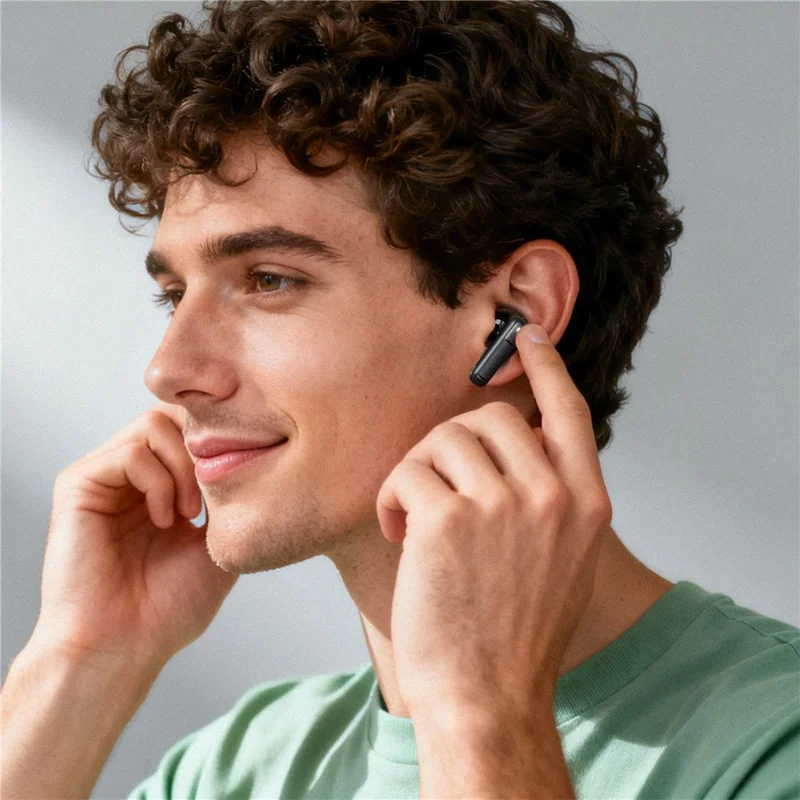 ACEFAST W7 True Wireless Oordopjes BT 6.0 TWS Oortelefoons met Lage Latentie en 13mm Dynamische Speaker voor Muziek en Gesprekken - Zwart