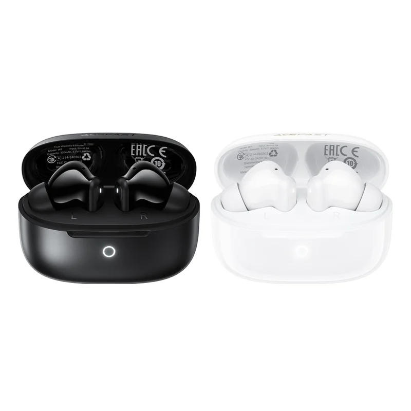 ACEFAST W7 True Wireless Oordopjes BT 6.0 TWS Oortelefoons met Lage Latentie en 13mm Dynamische Speaker voor Muziek en Gesprekken - Zwart
