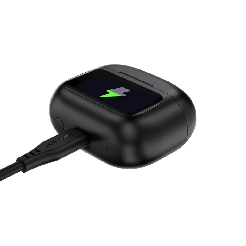 ACEFAST W6 TWS-oordopjes ANC + ENC Noise Cancelling-oordopjes met slim scherm