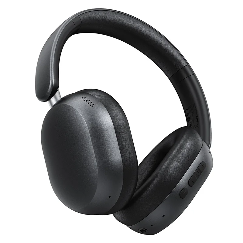 ACEFAST H12 Cancellazione Attiva del Rumore Ibrida Cuffie Bluetooth Cuffie Over-Ear con Microfono / Modalità Basso Latenza - Nero