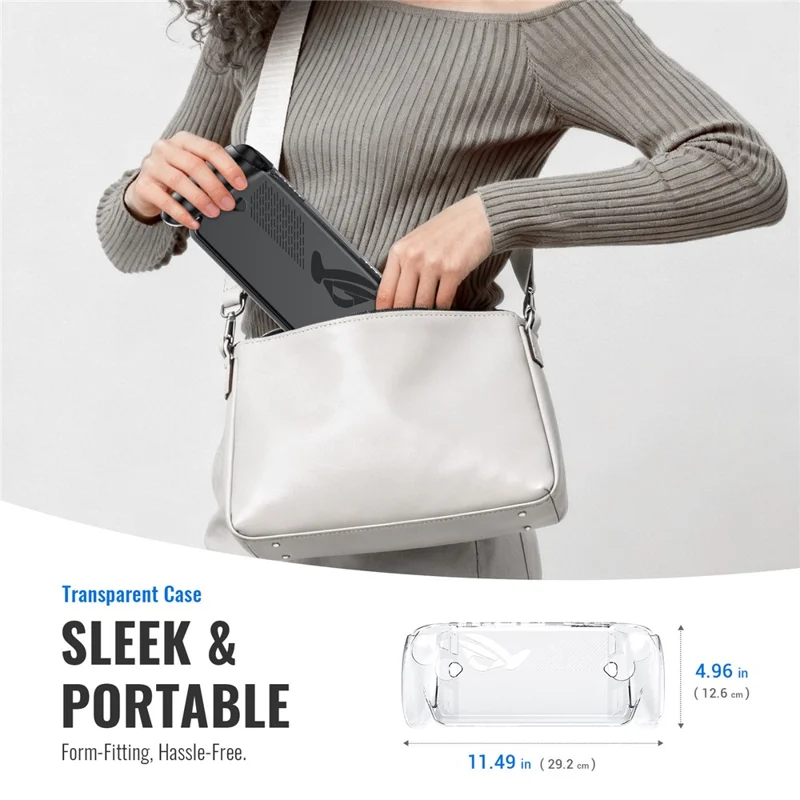 JYS-X159 til Asus ROG Xbox Ally X (2025) / Xbox Ally (2025) gennemsigtig hylster PC beskyttelseshylster