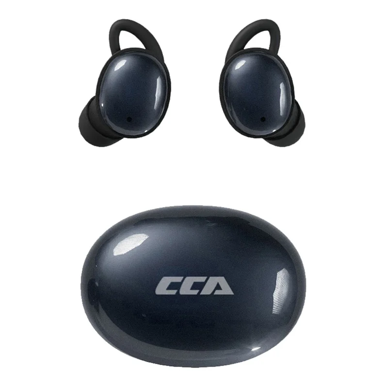 CCA Sleep Smart ANC Noise Cancelling Earbuds 6mm Dynamic Driver In-Ear Bluetooth-Compatible 5.4 Stereo Sleep Earphones - Midnight Blue