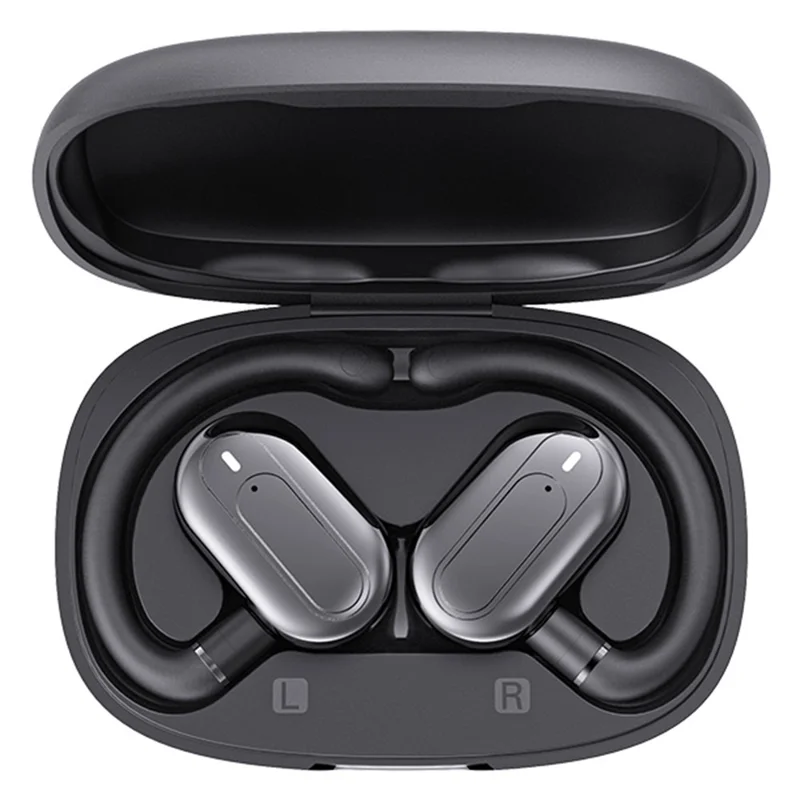 T29 Over-Ear Bluetooth-Compatible Earphones with Noise Reduction Real-Time Transcription AI Multilingual Translation Earbuds - Black
