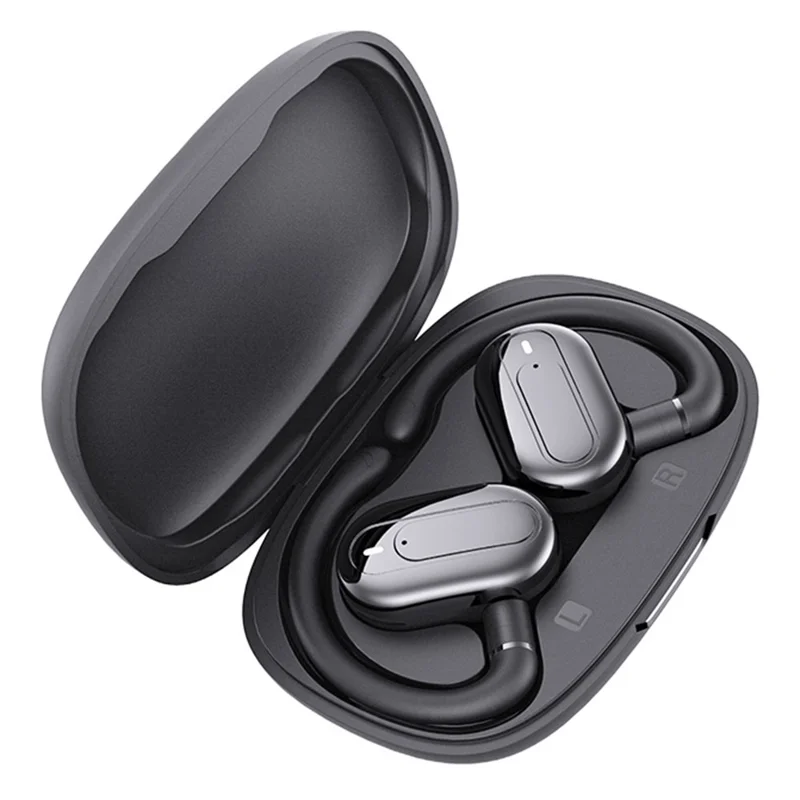 T29 Over-Ear Bluetooth-Compatible Earphones with Noise Reduction Real-Time Transcription AI Multilingual Translation Earbuds - Black