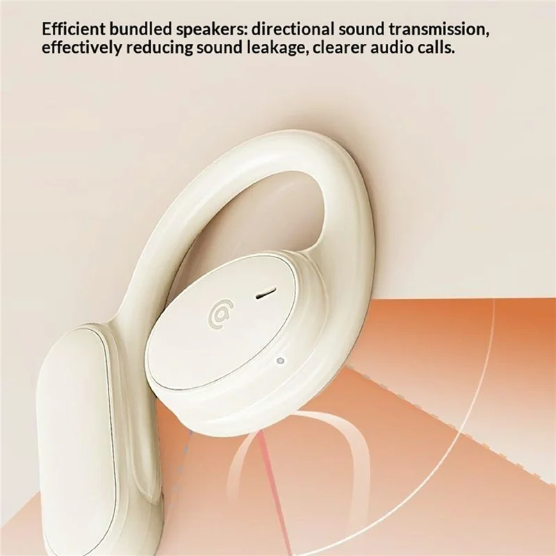 AIGO SJ235 Накладные спортивные наушники-крючки, полностью беспроводные Bluetooth-наушники с зарядным чехлом