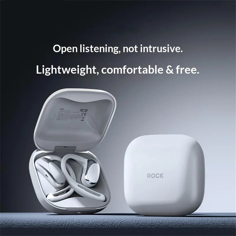 ROCK X916 Bluetooth-Compatible Earbuds ENC Noise Reduction HiFi Sound Ear Hook Earphone