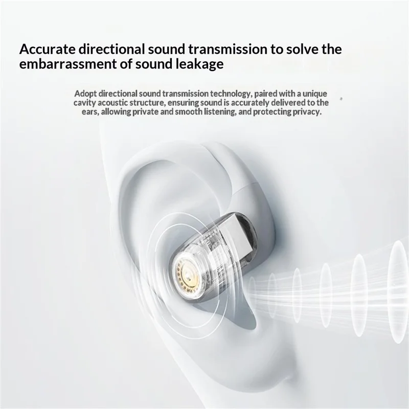 ROCK X916 Bluetooth-Compatible Earbuds ENC Noise Reduction HiFi Sound Ear Hook Earphone