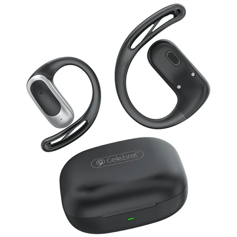 CELEBRAT W77 Trådløse Ørepuder Bluetooth-kompatibel 5.4 Sportsøretelefoner Sande Trådløse Ørekløer Design til Udendørs Brug