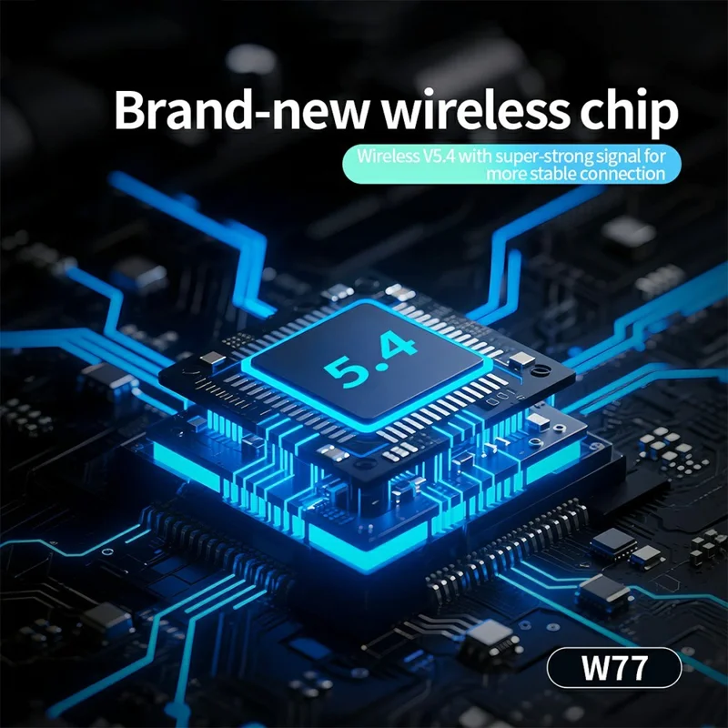 CELEBRAT W77 Trådløse Ørepuder Bluetooth-kompatibel 5.4 Sportsøretelefoner Sande Trådløse Ørekløer Design til Udendørs Brug