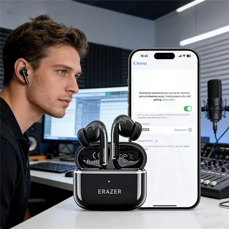 LENOVO ERAZER XT89PRO In-Ear True Wireless Bluetooth-Compatible Headphones HD Sound Comfortable Earbuds For Daily Commute