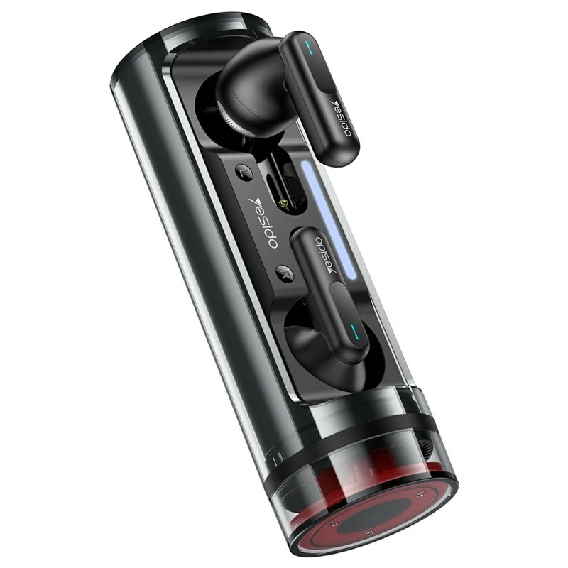 YESIDO TWS39 Wireless Earbuds Bluetooth-compatible 5.3 Semi In-Ear TWS Earbuds with Dual ENC Noise Cancellation Mic