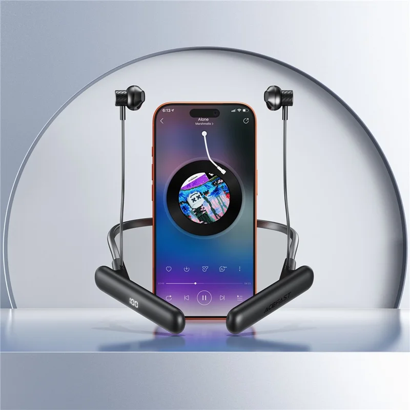 ACEFAST N8 Nackenbügel kabellose Ohrhörer IPX4 wasserdicht LED-Anzeige Bluetooth-kompatible Ohrhörer