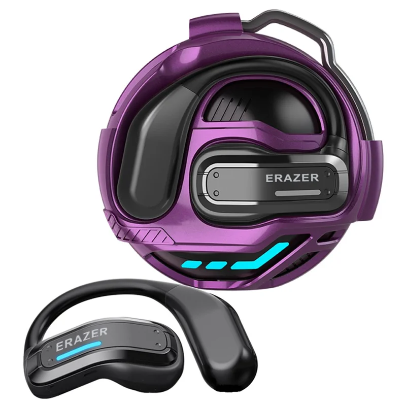 Наушники OWS с поддержкой Bluetooth, HiFi-звук, сенсорное управление, открытые наушники для спорта для LENOVO ERAZER X8 — фиолетовые