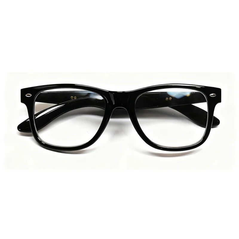 Óculos F60 com Controlo por Toque, Tradução AI, Bluetooth, Música e Chamadas Mãos Livres - Armação Preta / Lentes Anti-luz Azul