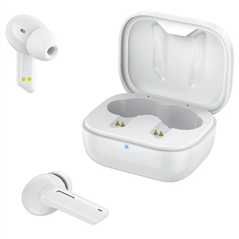 AWEI T36 Sports Bluetooth-Compatible TWS Earphones Gaming Zero Latency Wireless Earbuds - White