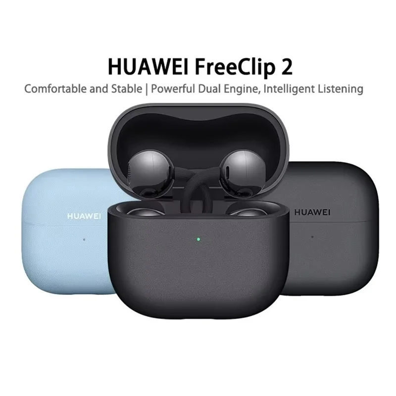HUAWEI FreeClip 2 Cuffie Open-Ear con Design a Clip, Auricolari Bluetooth con Unità Doppio Motore da 10,8 mm - Bianco