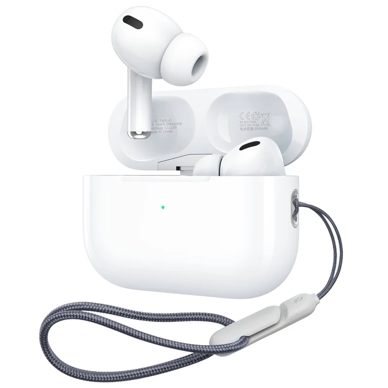 TOTU BE-5-TWS-C Écouteurs TWS Bluetooth Compatible Réduction de Bruit Écouteurs Sans Fil, Port Type-C - Blanc