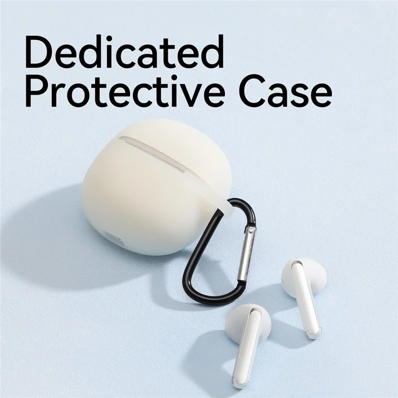 JOYROOM JR-FB1 AI Translation Bluetooth-compatible 6.0 TWS Earbuds Noise Cancelling Low Latency Gaming Earbuds - White