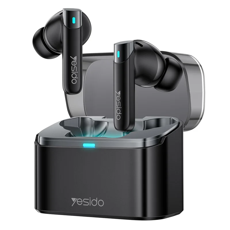 YESIDO TWS33 Bluetooth-compatible Earbuds ANC ENC Noise Cancelling Wireless Earphones for Gaming Music