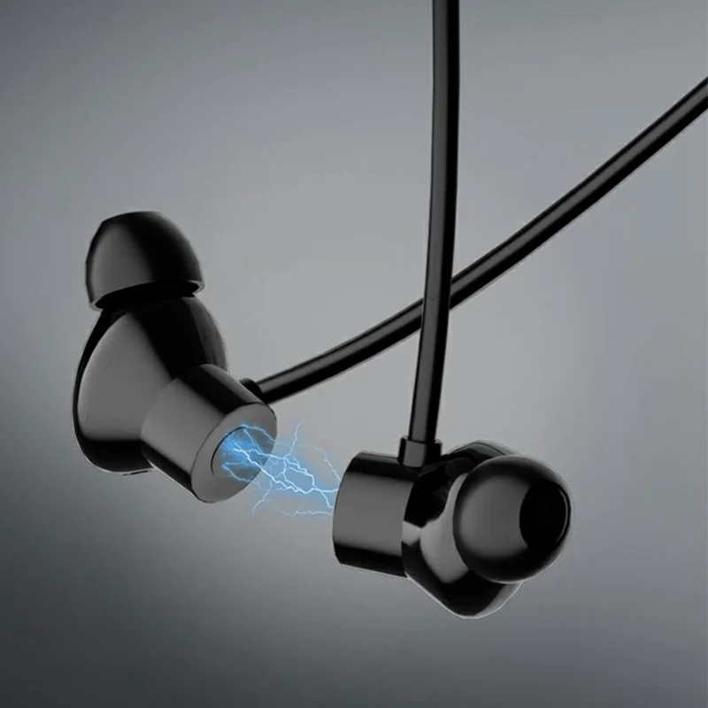 ERAZER EQ-Z02 Pro Bluetooth-compatible Neckband Earphones ENC Noise Cancelling Wireless Headphones for Sports (Invested By Lenovo) - Black